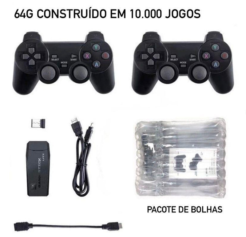 Vídeo Game Retrô da Rijoy Shop Com 10 Mil Jogos - FRETE GRÁTIS - lojarijoyshop