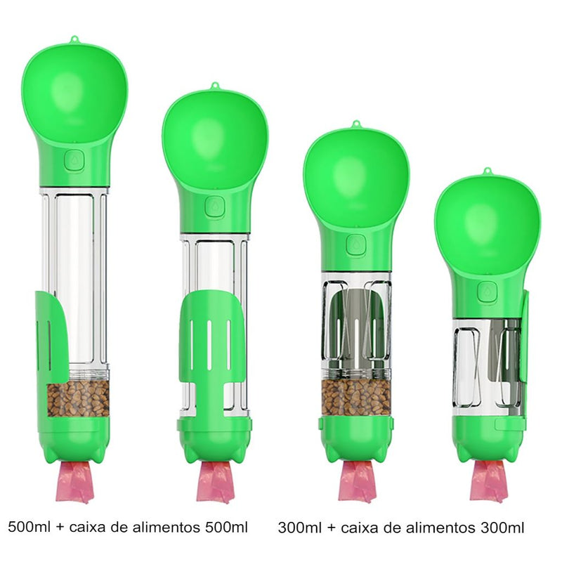 Bebedouro e Comedouro Portátil Para Pets - FRETE GRÁTIS