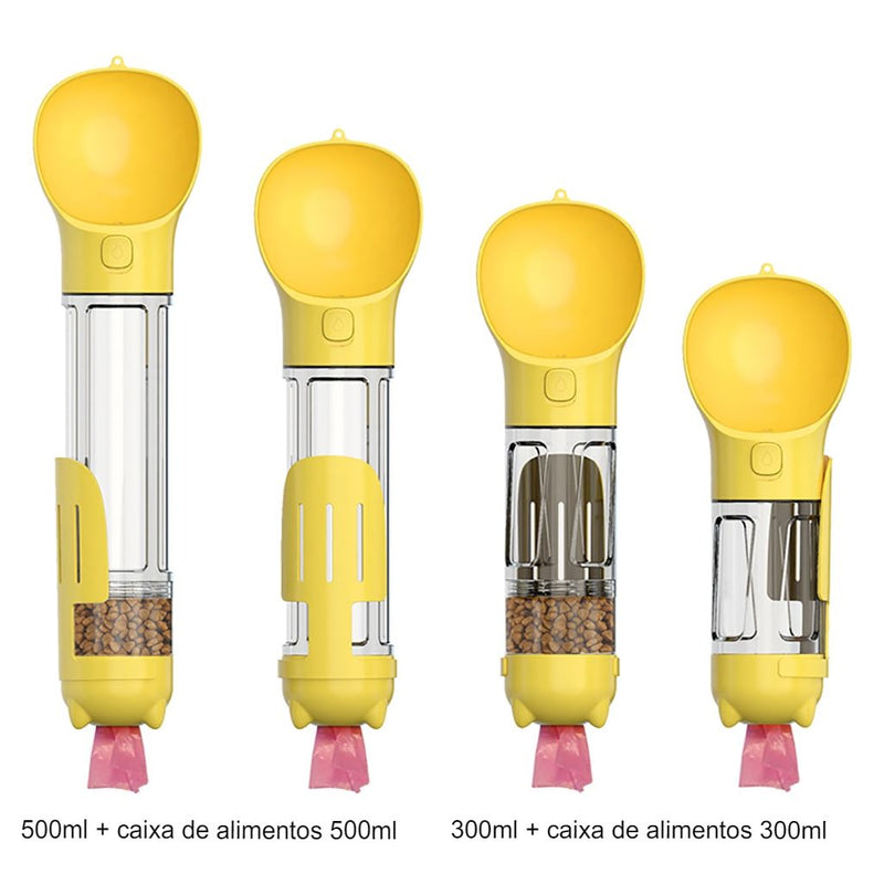 Bebedouro e Comedouro Portátil Para Pets - FRETE GRÁTIS