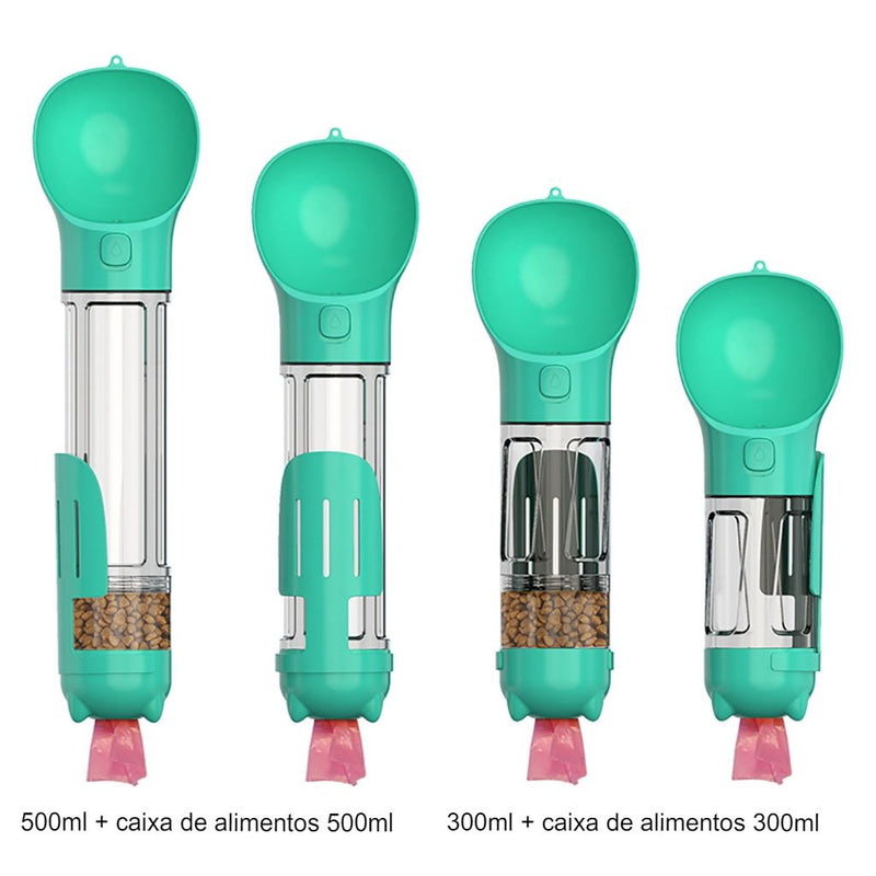 Bebedouro e Comedouro Portátil Para Pets - FRETE GRÁTIS