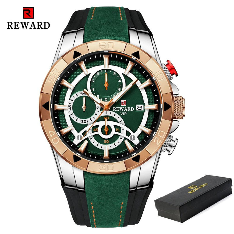 Relógio de Pulso Reward Watch Vip Estilo Luxo Rijoy Shop - FRETE GRÁTIS - lojarijoyshop