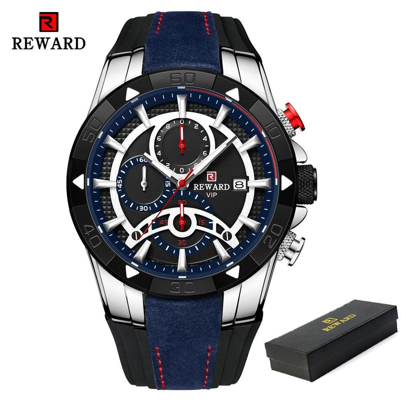 Relógio de Pulso Reward Watch Vip Estilo Luxo Rijoy Shop - FRETE GRÁTIS - lojarijoyshop