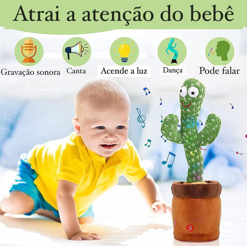 Brinquedo RiJoy - Dança E Repete As Falas Para Divertir O Seu Bebê. 30% OFF E Frete Grátis Para Todo O Brasil